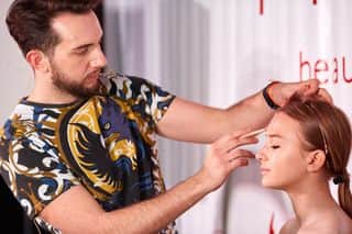 Textural makeup by Maxim Gilyov